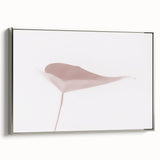 Nature-Inspired Abstract Leaf Art | Soft Grainy Gradient Canvas