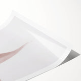 Nature-Inspired Abstract Leaf Art | Soft Grainy Gradient Canvas