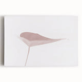 Nature-Inspired Abstract Leaf Art | Soft Grainy Gradient Canvas