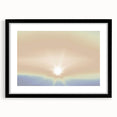 Nature-Inspired Gradient Sunset Art | Abstract Textured Wall Décor