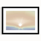 Nature-Inspired Gradient Sunset Art | Abstract Textured Wall Décor