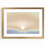 Nature-Inspired Gradient Sunset Art | Abstract Textured Wall Décor