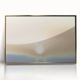 Nature-Inspired Gradient Sunset Art | Abstract Textured Wall Décor