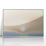 Nature-Inspired Gradient Sunset Art | Abstract Textured Wall Décor