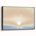 Nature-Inspired Gradient Sunset Art | Abstract Textured Wall Décor