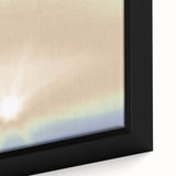 Nature-Inspired Gradient Sunset Art | Abstract Textured Wall Décor