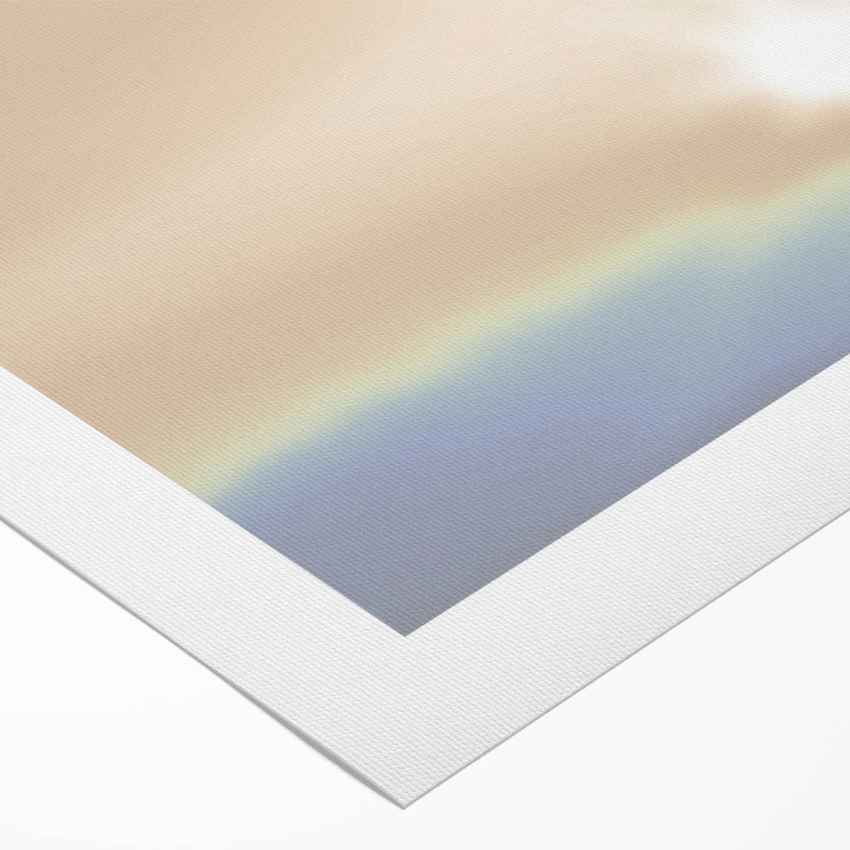 Nature-Inspired Gradient Sunset Art | Abstract Textured Wall Décor