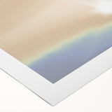 Nature-Inspired Gradient Sunset Art | Abstract Textured Wall Décor