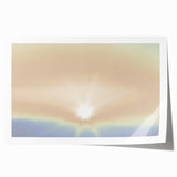 Nature-Inspired Gradient Sunset Art | Abstract Textured Wall Décor