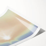 Nature-Inspired Gradient Sunset Art | Abstract Textured Wall Décor