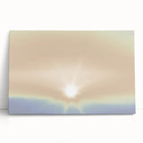 Nature-Inspired Gradient Sunset Art | Abstract Textured Wall Décor