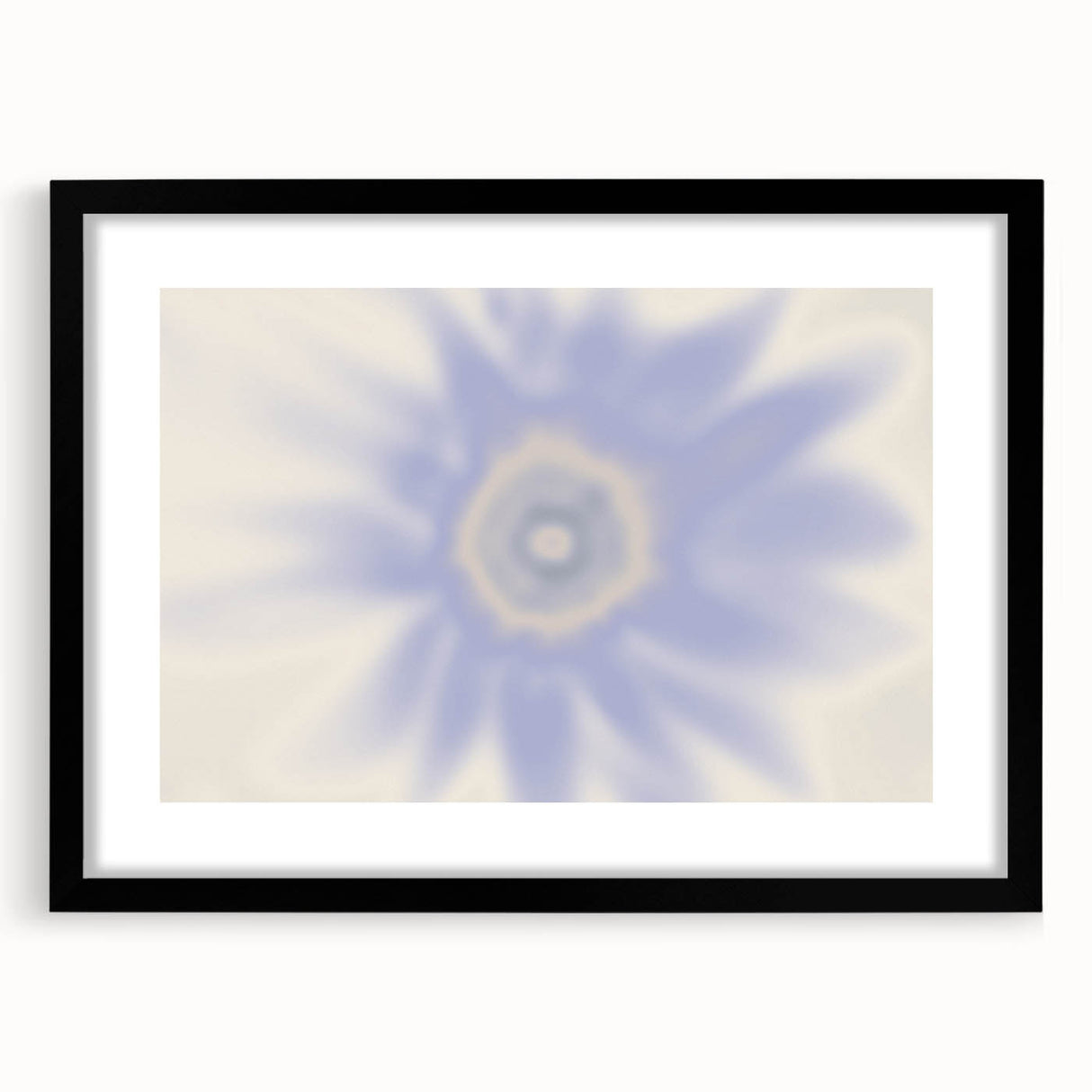 Nature-Inspired Floral Gradient Art | Abstract Flower Textured Canvas