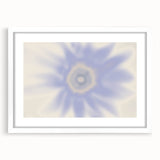 Nature-Inspired Floral Gradient Art | Abstract Flower Textured Canvas