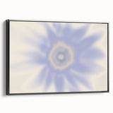 Nature-Inspired Floral Gradient Art | Abstract Flower Textured Canvas
