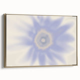 Nature-Inspired Floral Gradient Art | Abstract Flower Textured Canvas