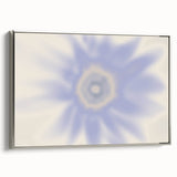 Nature-Inspired Floral Gradient Art | Abstract Flower Textured Canvas