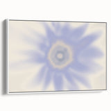 Nature-Inspired Floral Gradient Art | Abstract Flower Textured Canvas