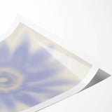 Nature-Inspired Floral Gradient Art | Abstract Flower Textured Canvas