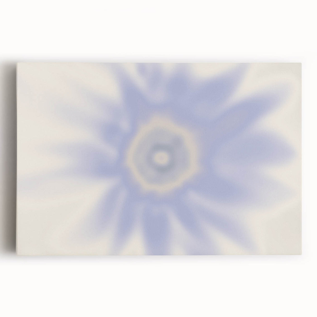 Nature-Inspired Floral Gradient Art | Abstract Flower Textured Canvas