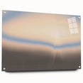 Abstract Nature-Inspired Horizon Art | Grainy Gradient Wall Décor
