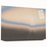 Abstract Nature-Inspired Horizon Art | Grainy Gradient Wall Décor