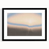 Abstract Nature-Inspired Horizon Art | Grainy Gradient Wall Décor