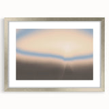 Abstract Nature-Inspired Horizon Art | Grainy Gradient Wall Décor