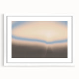 Abstract Nature-Inspired Horizon Art | Grainy Gradient Wall Décor