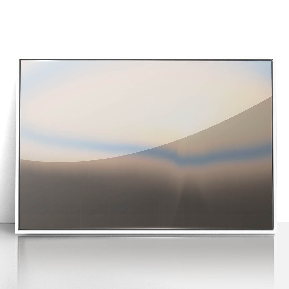 Abstract Nature-Inspired Horizon Art | Grainy Gradient Wall Décor