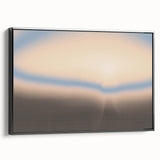 Abstract Nature-Inspired Horizon Art | Grainy Gradient Wall Décor