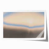 Abstract Nature-Inspired Horizon Art | Grainy Gradient Wall Décor
