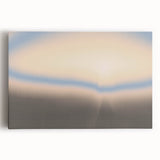 Abstract Nature-Inspired Horizon Art | Grainy Gradient Wall Décor