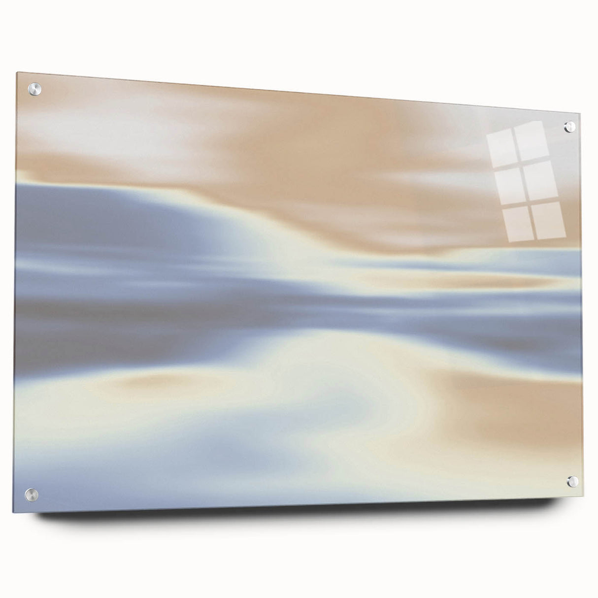 Abstract Ocean-Inspired Gradient Art | Textured Coastal Wall Décor