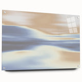 Abstract Ocean-Inspired Gradient Art | Textured Coastal Wall Décor