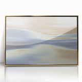 Abstract Ocean-Inspired Gradient Art | Textured Coastal Wall Décor