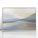 Abstract Ocean-Inspired Gradient Art | Textured Coastal Wall Décor