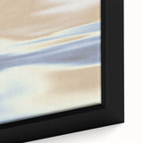 Abstract Ocean-Inspired Gradient Art | Textured Coastal Wall Décor