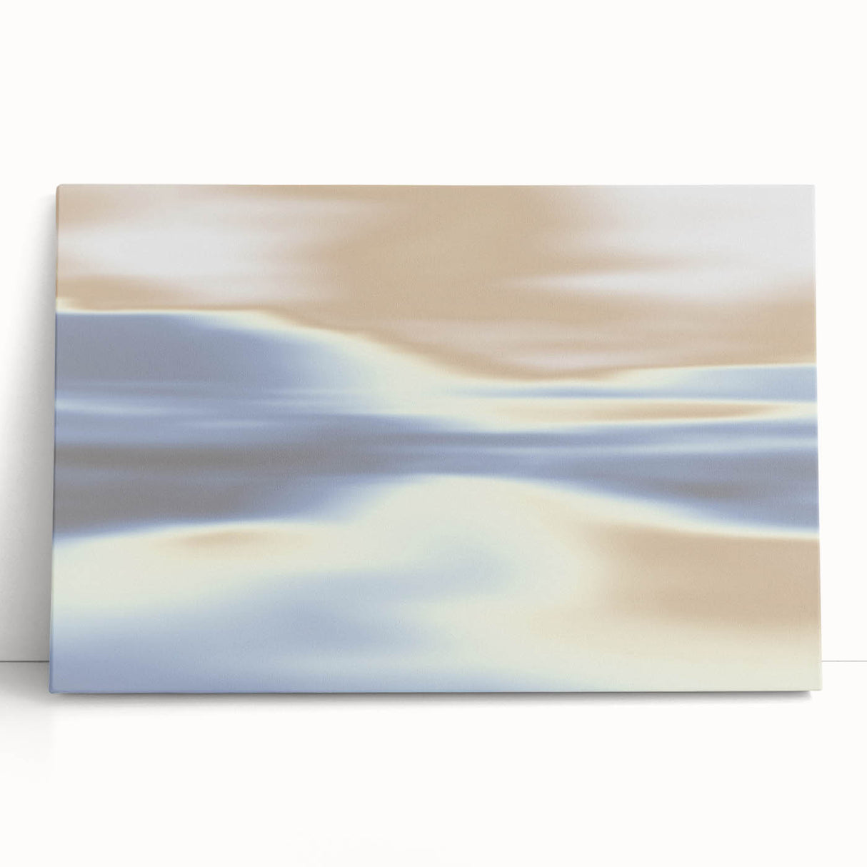 Abstract Ocean-Inspired Gradient Art | Textured Coastal Wall Décor