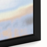 Abstract Nature-Inspired Sky Gradient Art | Soft Pastel Textured Canvas