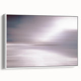 Nature-Inspired Abstract Sky Art | Soft Gradient Textured Canvas Décor