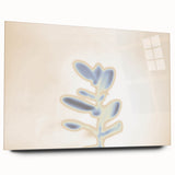 Nature-Inspired Leaf Gradient Art | Abstract Soft Textured Wall Décor