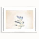 Nature-Inspired Leaf Gradient Art | Abstract Soft Textured Wall Décor