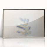 Nature-Inspired Leaf Gradient Art | Abstract Soft Textured Wall Décor
