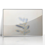Nature-Inspired Leaf Gradient Art | Abstract Soft Textured Wall Décor