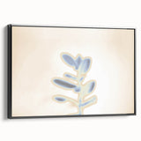 Nature-Inspired Leaf Gradient Art | Abstract Soft Textured Wall Décor
