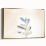 Nature-Inspired Leaf Gradient Art | Abstract Soft Textured Wall Décor