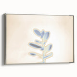 Nature-Inspired Leaf Gradient Art | Abstract Soft Textured Wall Décor