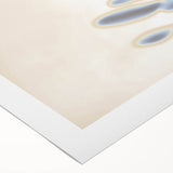 Nature-Inspired Leaf Gradient Art | Abstract Soft Textured Wall Décor