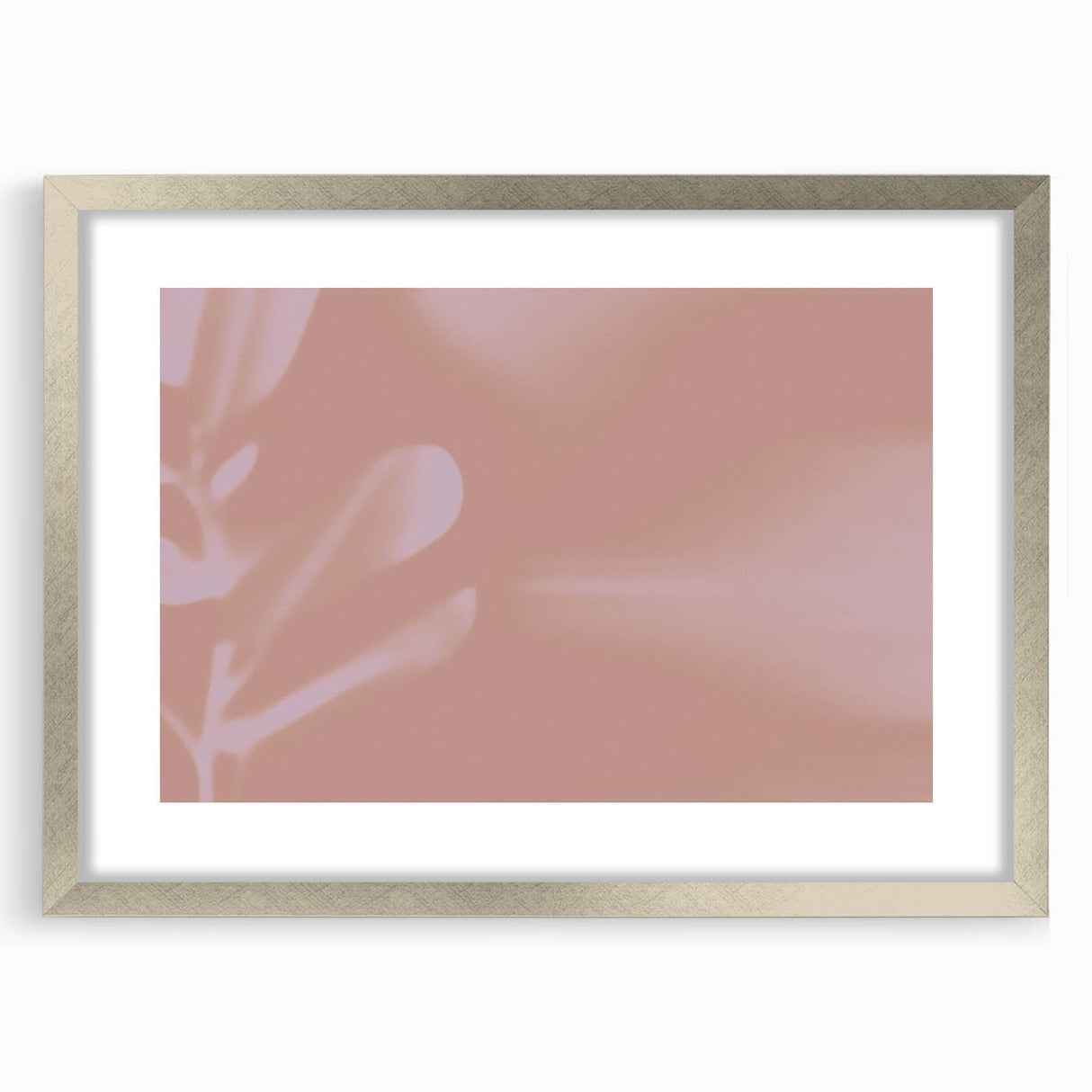 Nature-Inspired Abstract Pink Gradient Art | Soft Textured Wall Décor