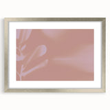 Nature-Inspired Abstract Pink Gradient Art | Soft Textured Wall Décor